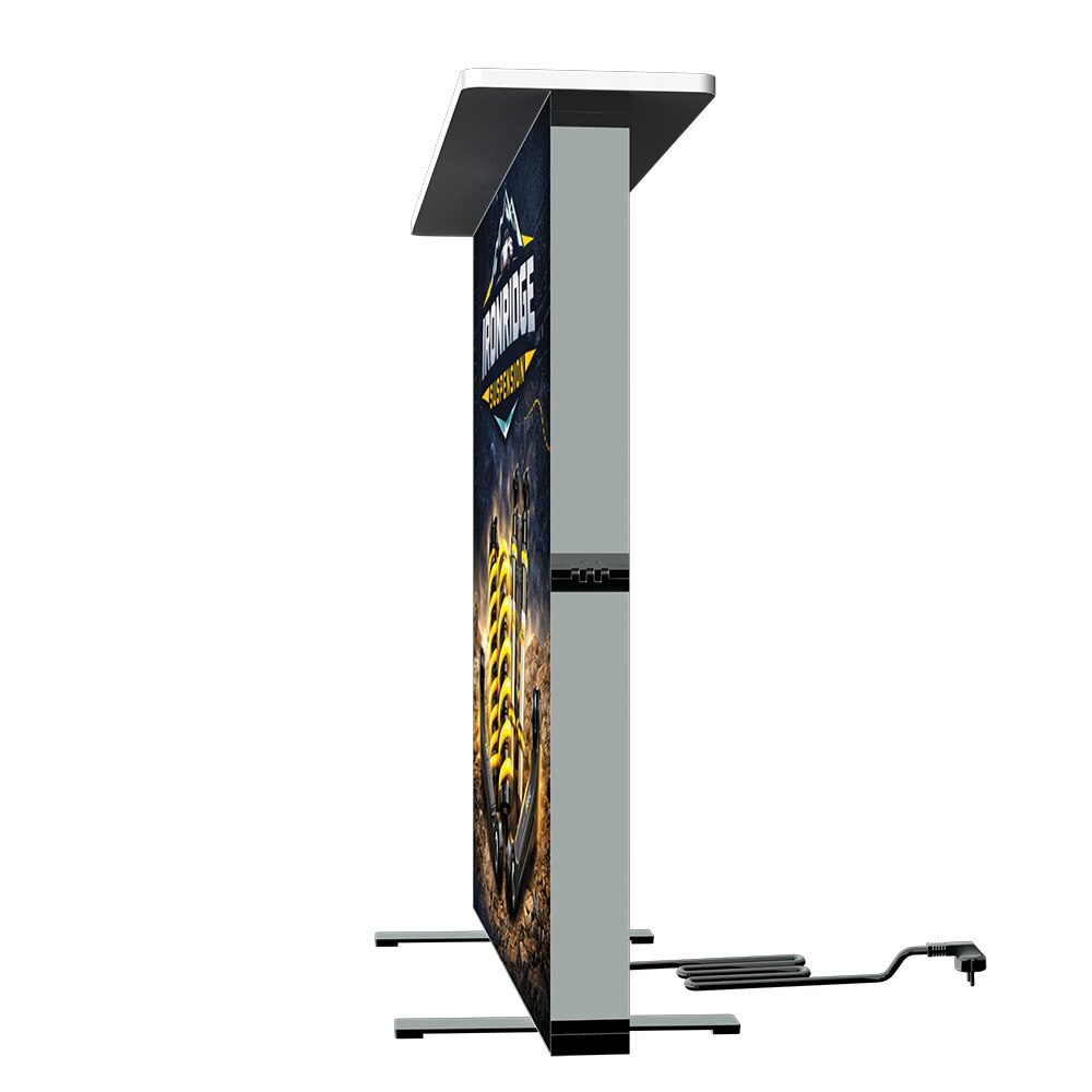 VersaLume Collapsible Lightbox Counter — Single Sided Graphic Package
